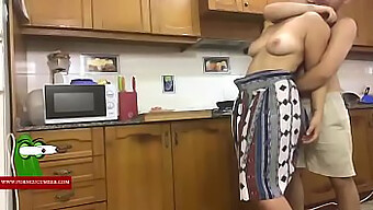 Steamy Kitchen Encounter Between A Couple And Their Bedroom Play