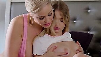 Milf Mom Indulges In Passionate Sexual Encounter With Teenage Stepdaughter