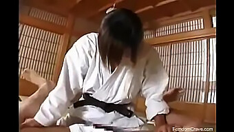 Amateur Karateka Gets Analed By His Partner