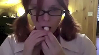 Petite Redhead Confesses Her Sexual Desires To Her Teacher In A Steamy Demo