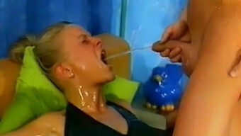 Magma Wet: A 1990s Piss And Farting Scene With A Blonde Babe