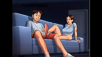 Teen Sisters Get Wild On The Couch - An Erotic Link Game