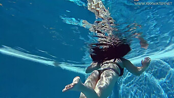 Sheril Blossom, The Hottest Russian Babe, Takes The Plunge Underwater