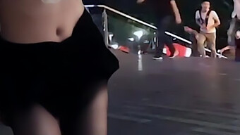 Chinese Girl'S Public Exposure Turns Into Steamy Encounter