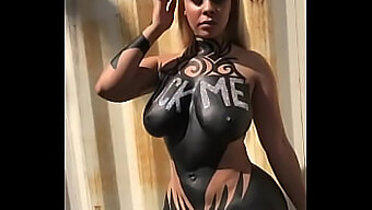 Busty Beauty Exposes Her Curves In Seductive Solo Show