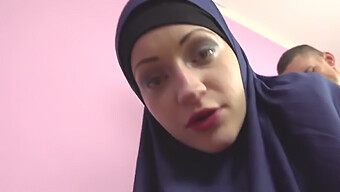 Caught In The Act: Horny Muslim Woman Viewing Pornography