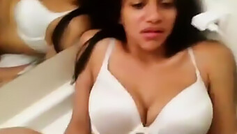 Desi Celebrity'S Mms Leaked: Hot And Busty Asian Babe Exposed