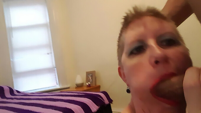 Gagging On Camera: Deepthroating With A Twist